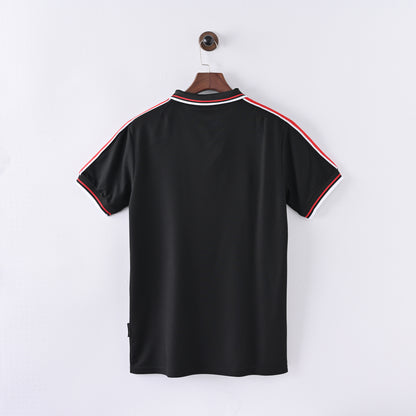 RETRO MANCHESTER UNITED AWAY BLACK SHIRT 98/99