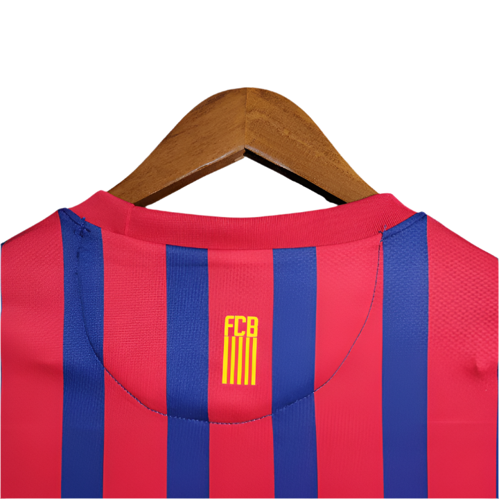 11/12 FC Barcelona Long Sleeve Home Kit