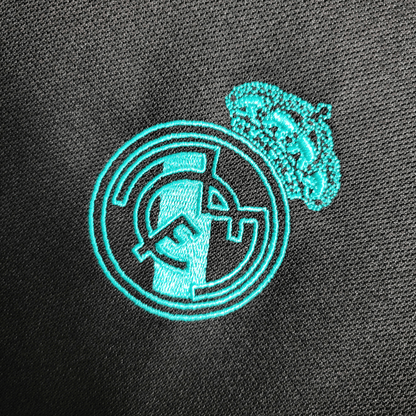 17/18 Real Madrid Long Sleeve Away Kit