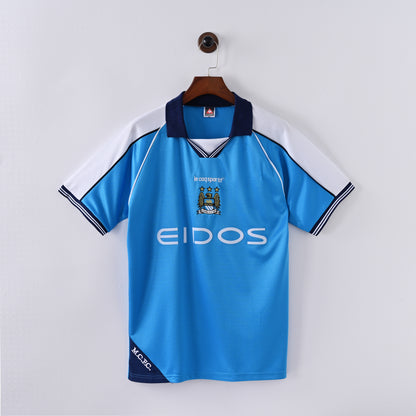 RETRO MANCHESTER CITY HOME SHIRT 99/01