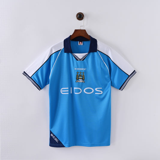 RETRO MANCHESTER CITY HOME SHIRT 99/01
