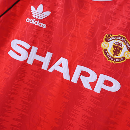 RETRO MANCHESTER UNITED HOME SHIRT 91/92
