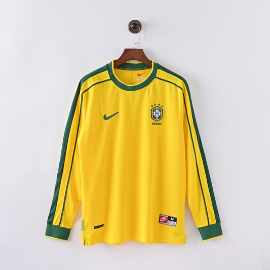Brazil Home Long Sleeve World Cup 98