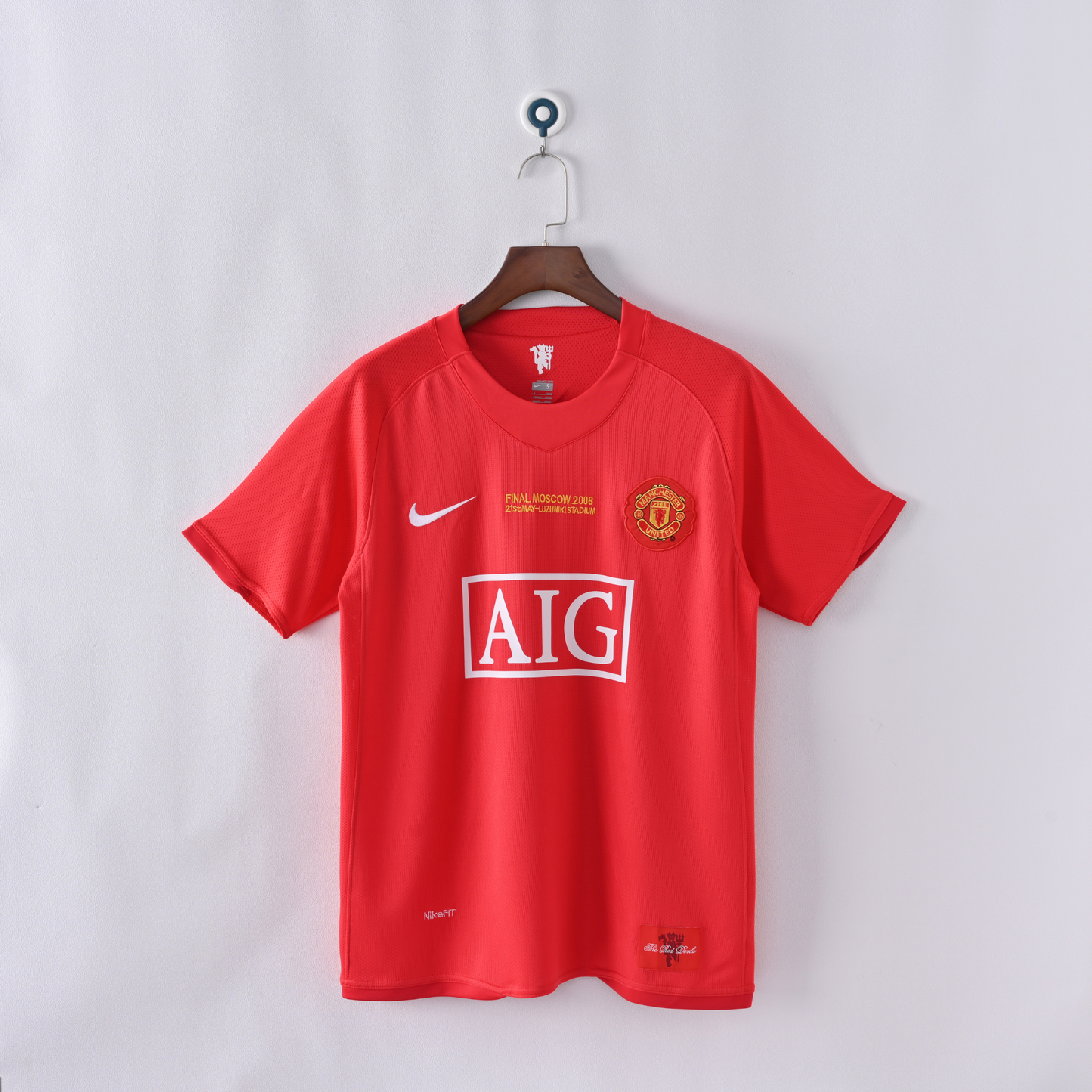 RETRO MANCHESTER UNITED HOME SHIRT 2007/08