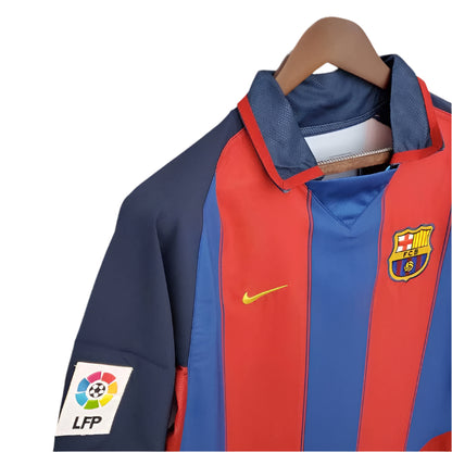 FC Barcelona 2003-2004 Retro Home Kit
