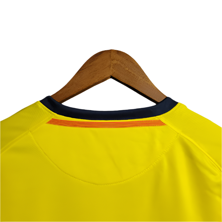 08/09 FC Barcelona Away Long Sleeve Kit