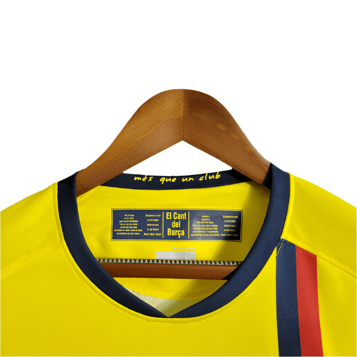 08/09 FC Barcelona Away Long Sleeve Kit