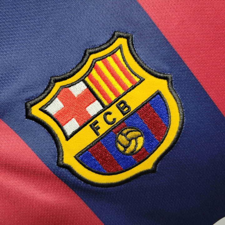 14/15 FC Barcelona Home Long Sleeve Kit