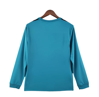 17/18 Real Madrid Third Long Sleeve Kit